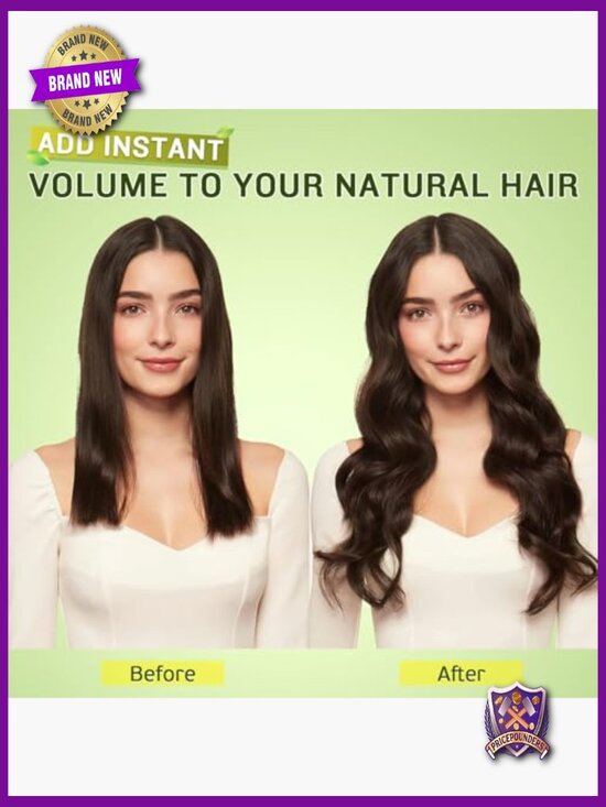 100% Remy Human Hair Clip In Extensions 22\